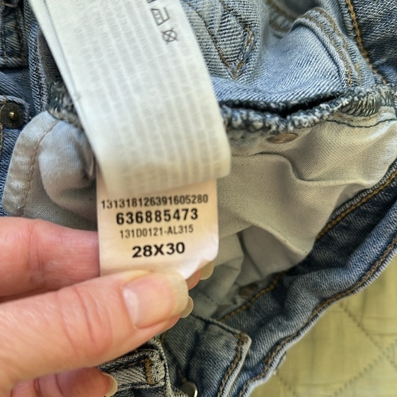 Abercrombie & Fitch Rustin Athletic Skinny Stretch Men’s Jeans W28 X L30 - Picture 6 of 8